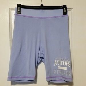Adidas Light Purple Biker Shorts